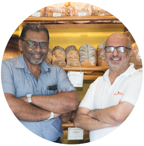 Aboo Yusuf and Chef Jagath Wijesinghe